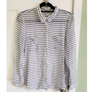 Old navy striped blouse